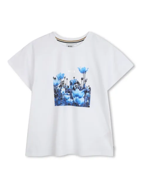 BOSS Kidswear playera manga corta