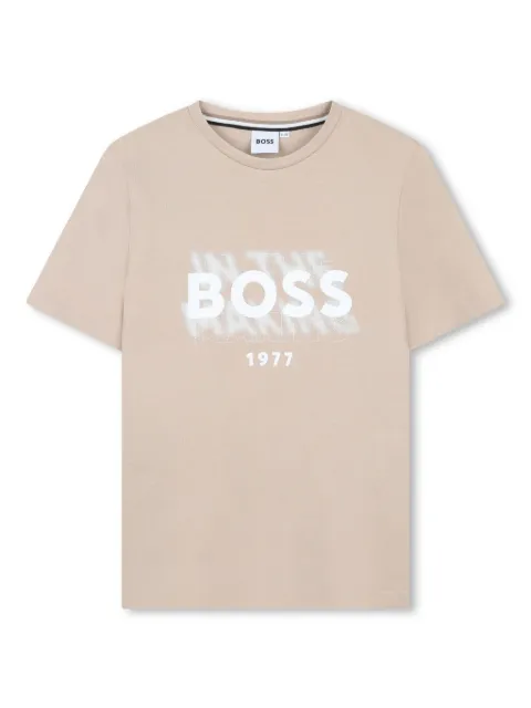BOSS Kidswear cotton T-shirt