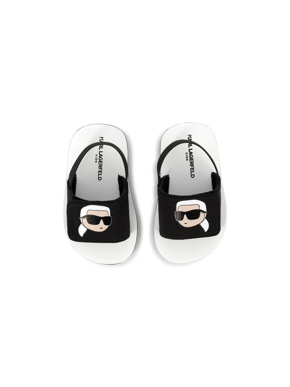 Karl Lagerfeld Kids Ikonik Karl sandals Black