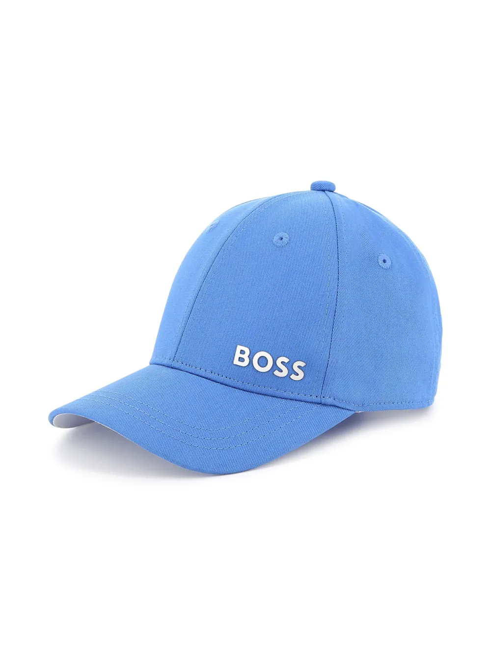 BOSS Kidswear Pet met logopatch Blauw