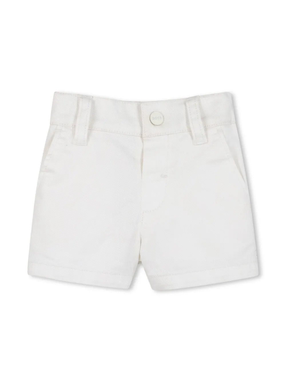 BOSS Kidswear Shirt en shorts met monogram Blauw