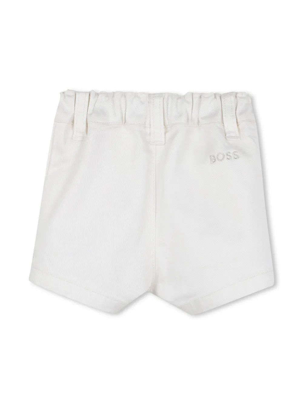 BOSS Kidswear Shirt en shorts met monogram Blauw