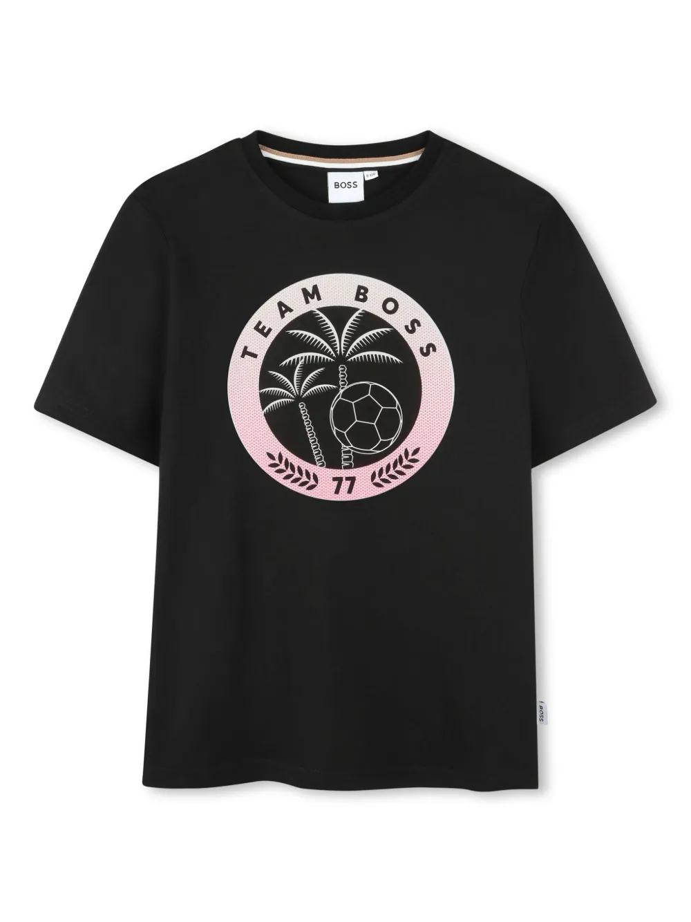 BOSS Kidswear T-shirt Zwart