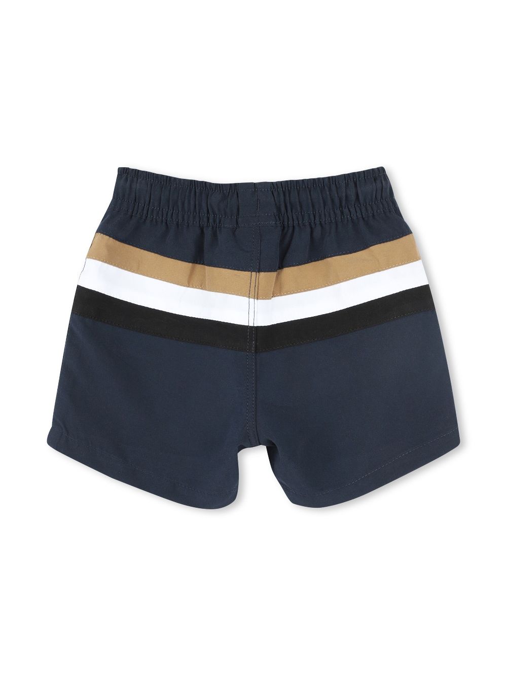 BOSS Kidswear striped swim shorts - Blue