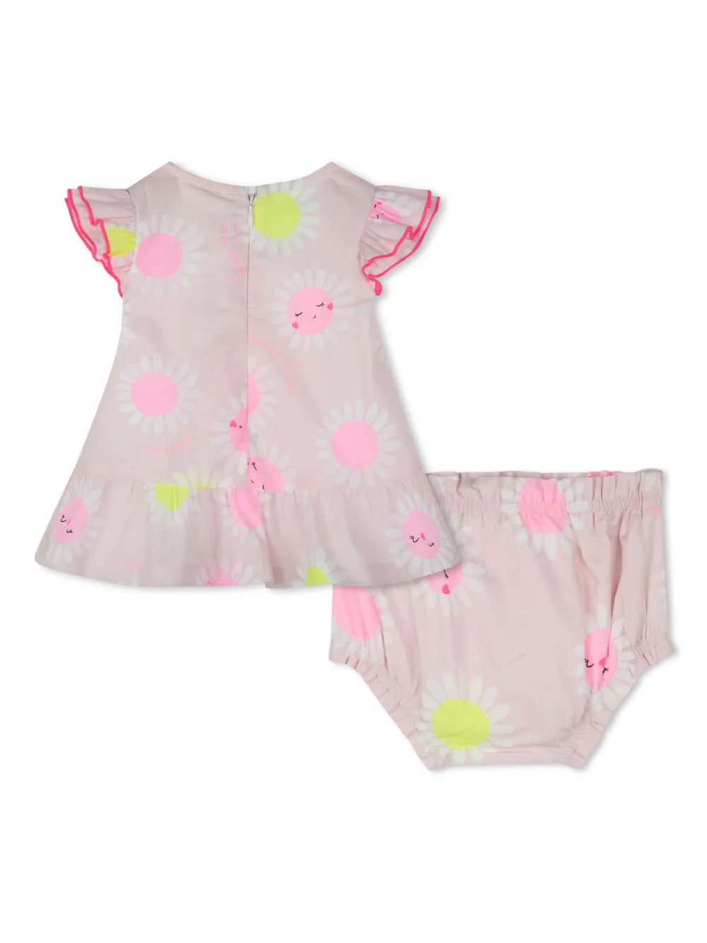 Billieblush Jurk en broekje set met bloemenprint - Roze