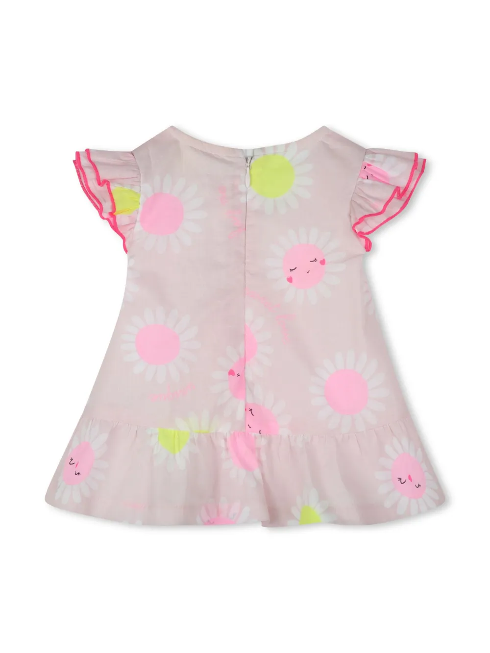 Shop Billieblush Floral-print Dress And Bloomers Set In Pink