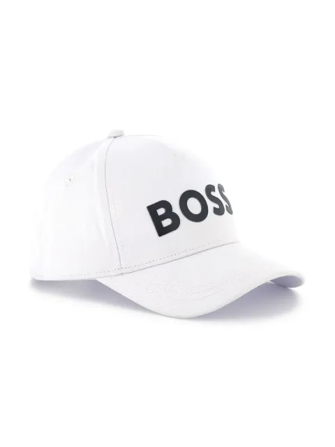BOSS Kidswear logo-print cotton baseball cap