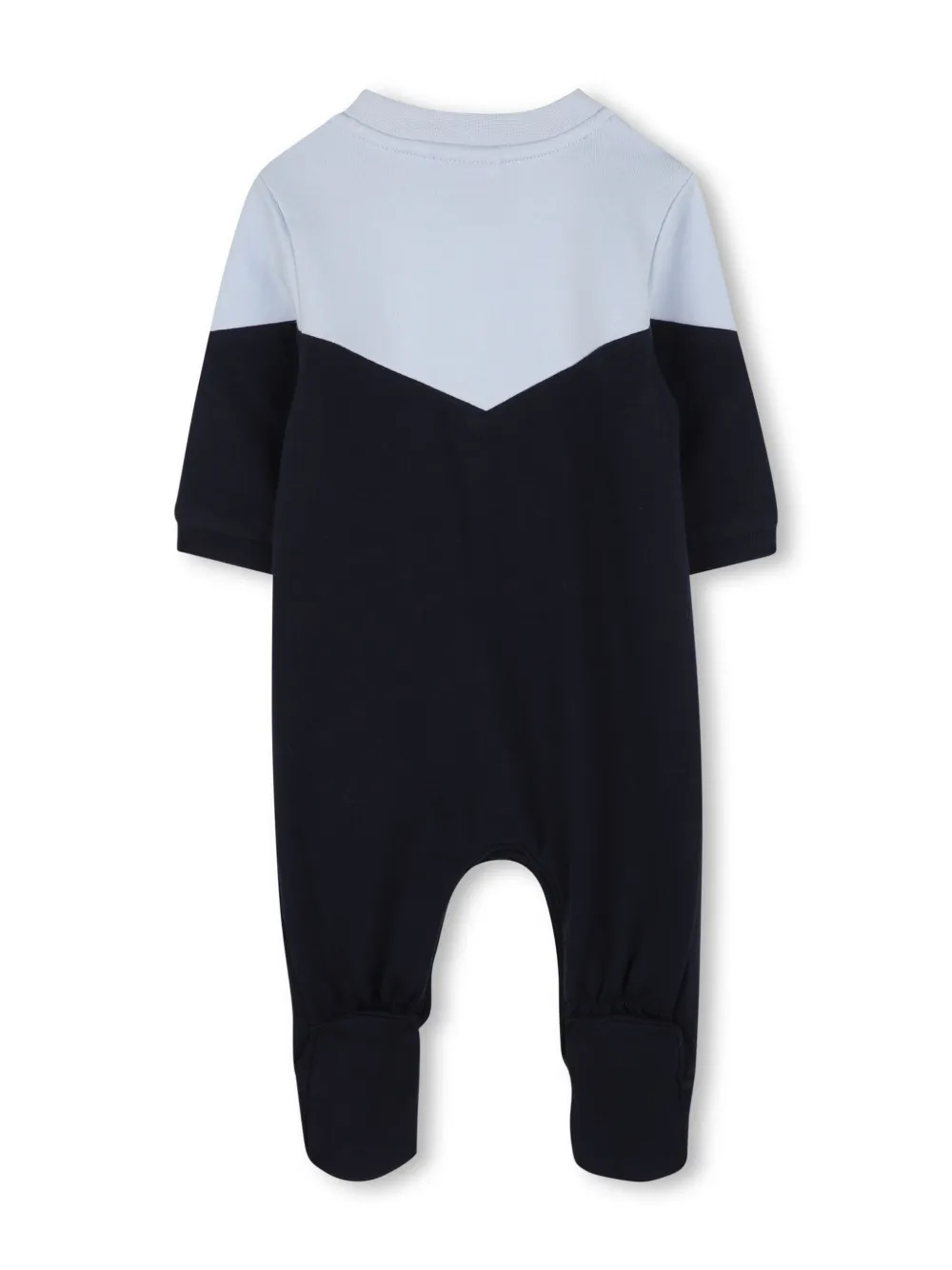 Bosswear Colour-block Pajama Set In Blue