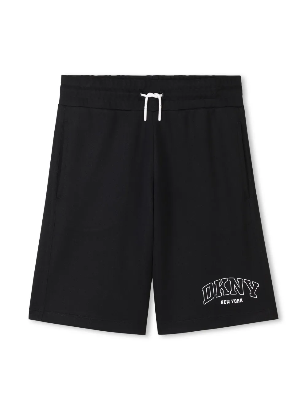 Dkny Kids Shorts met logoprint Zwart