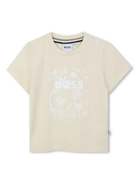 BOSS Kidswear logo-print T-shirt