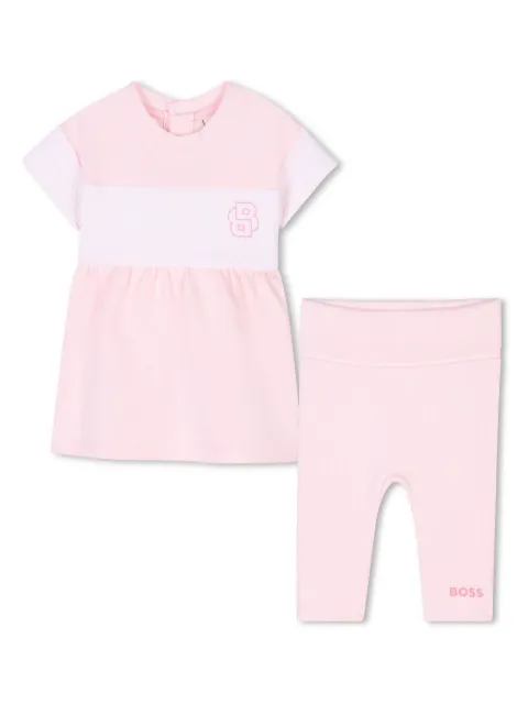 BOSS Kidswear logo-print dress