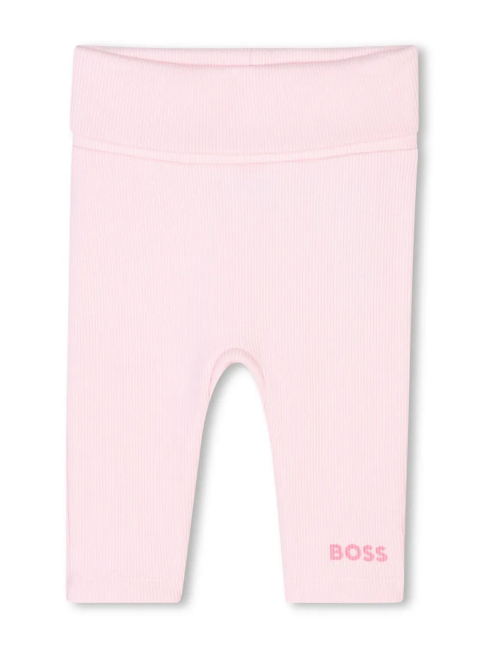Bosswear Logo-print Dress In Pink