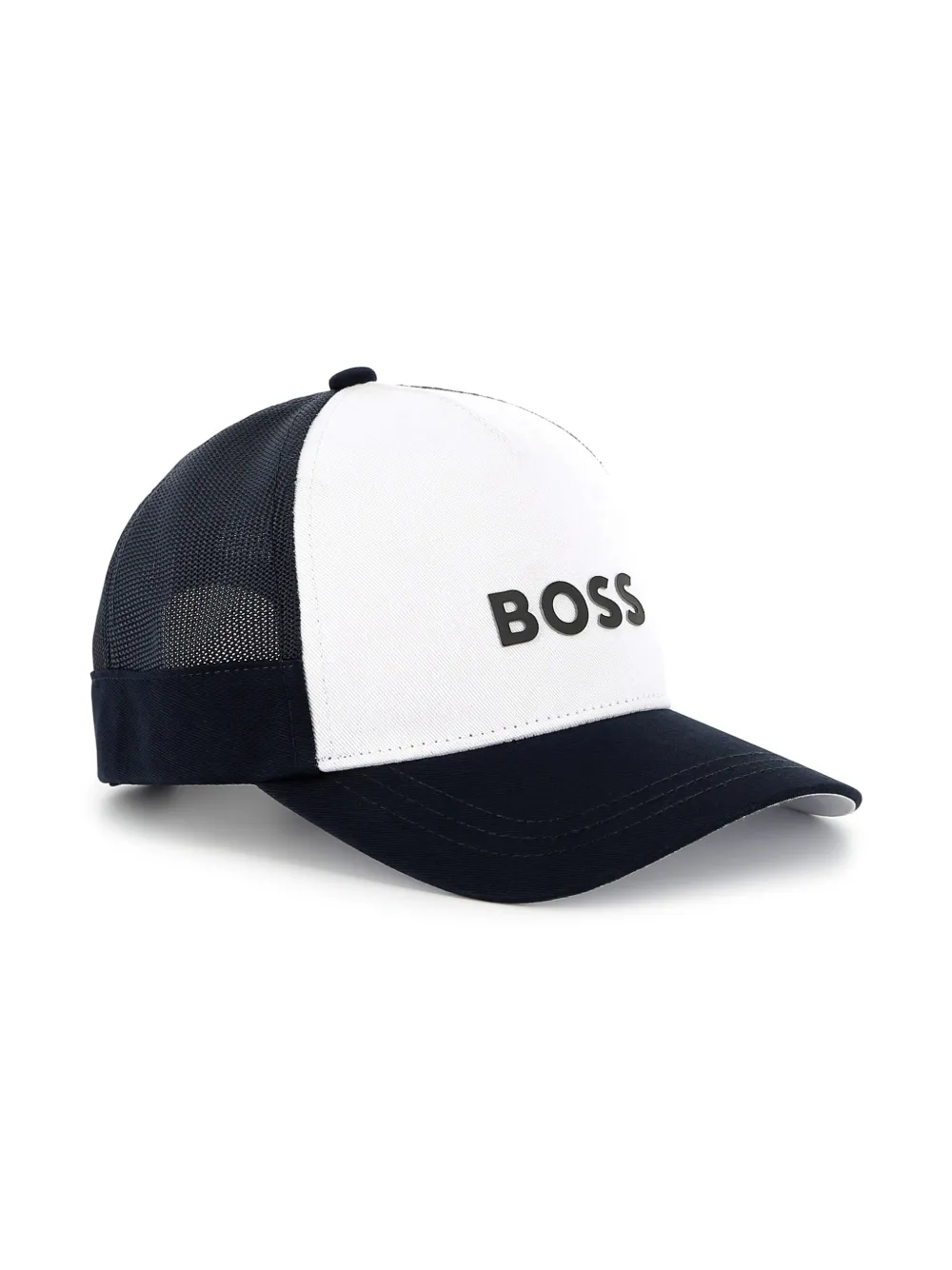 BOSS Kidswear Pet met logo Blauw