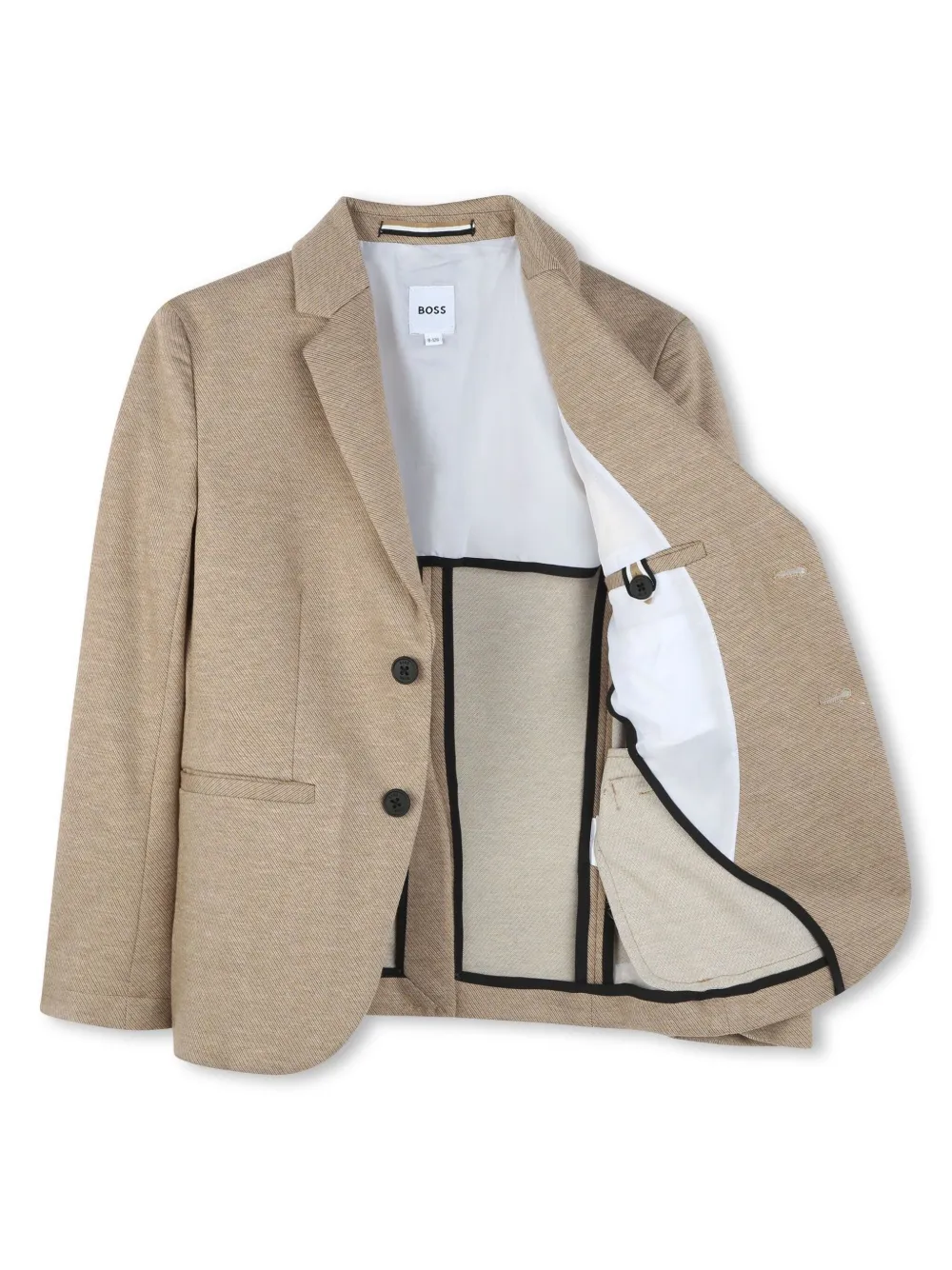 Shop Bosswear Ceremony Blazer In Neutrals