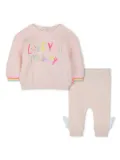 Billieblush cotton trouser set - Pink