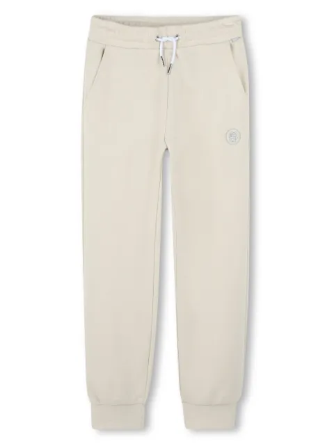 BOSS Kidswear pants con cordón en la cintura