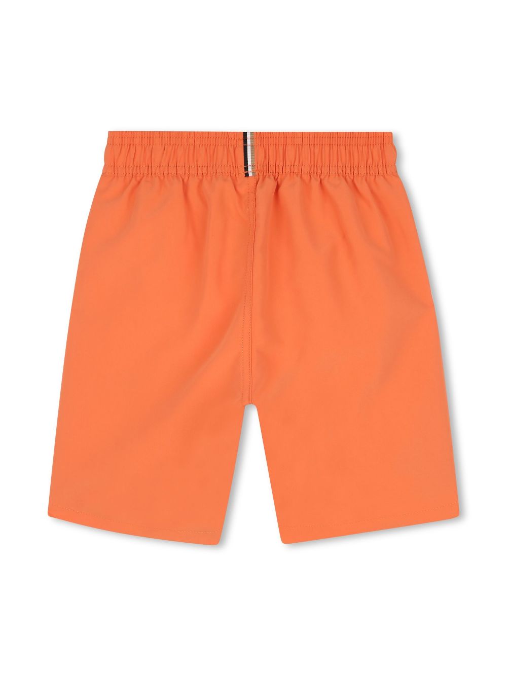 BOSS Kidswear logo-print swim shorts - Oranje