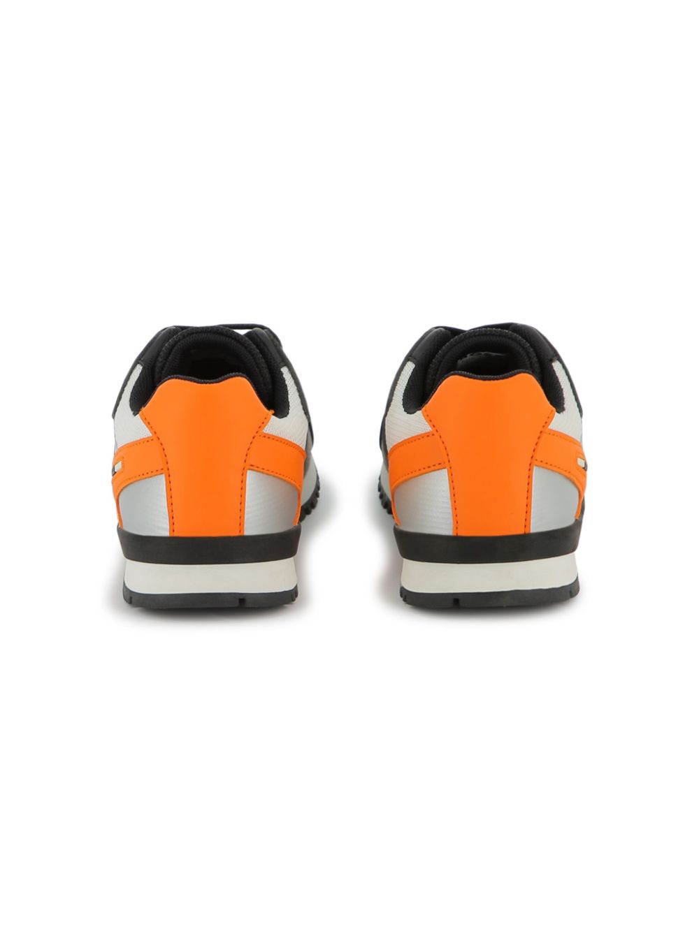 BOSS Kidswear Sneakers met vlakken Zwart