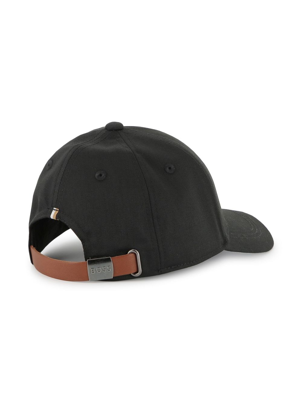 BOSS Kidswear logo-embroidered cap - Black