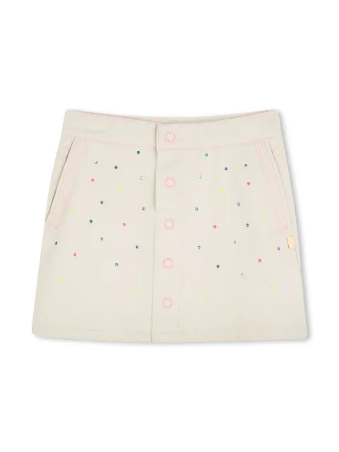 Billieblush rhinestone-embellished skirt