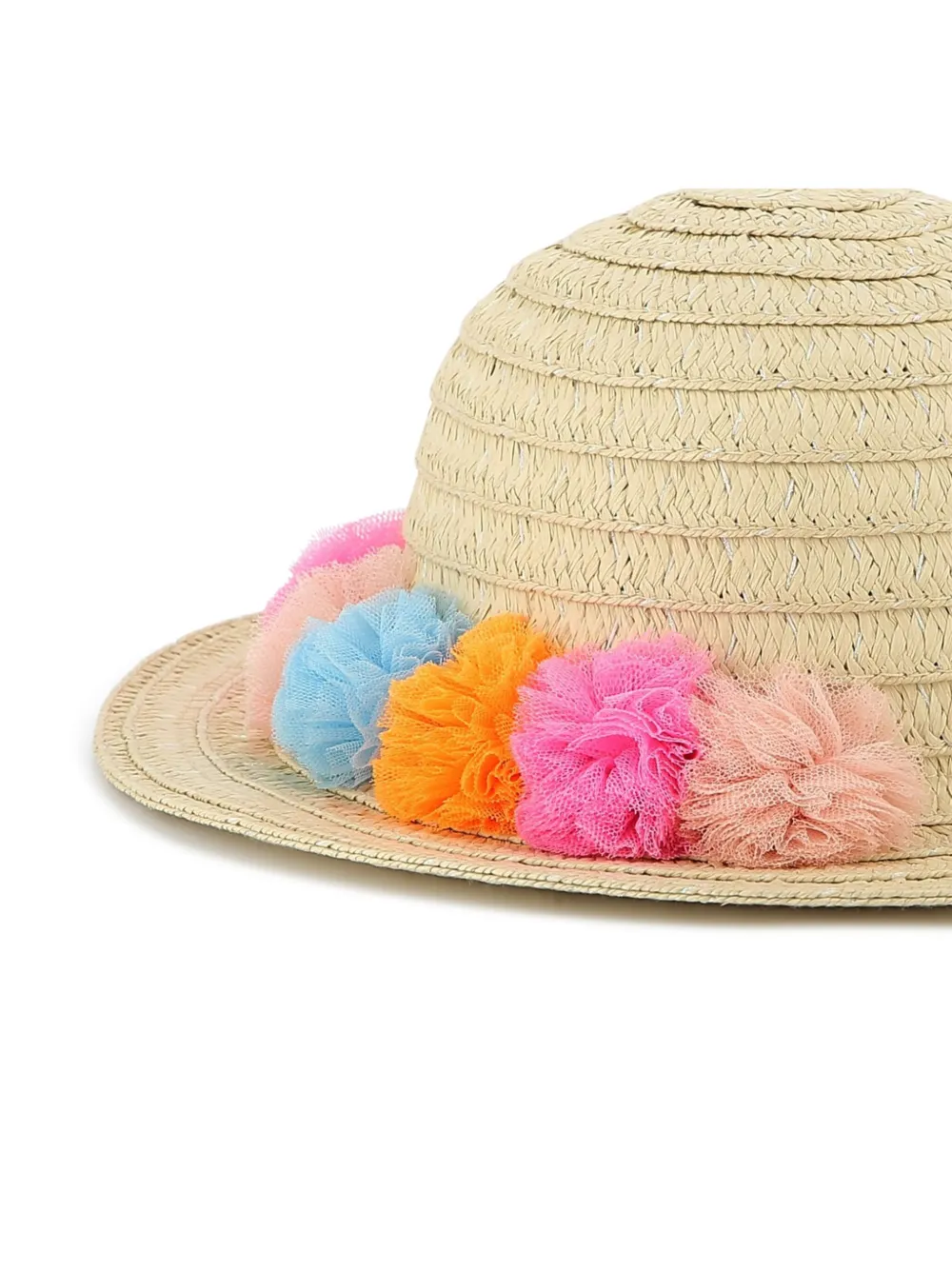 Billieblush Zonnehoed verfraaid met pompon Beige