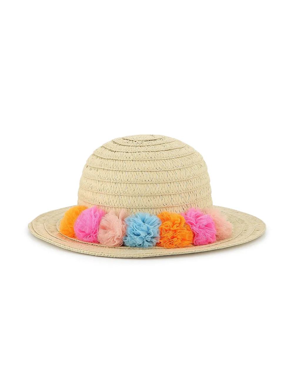 Billieblush Zonnehoed verfraaid met pompon Beige