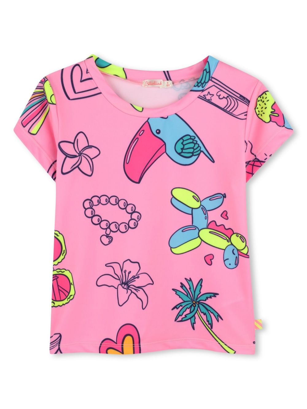 Billieblush T-shirt met print Roze