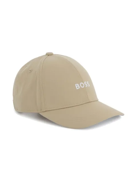 BOSS Kidswear logo-embroidered curved-peak baseball cap