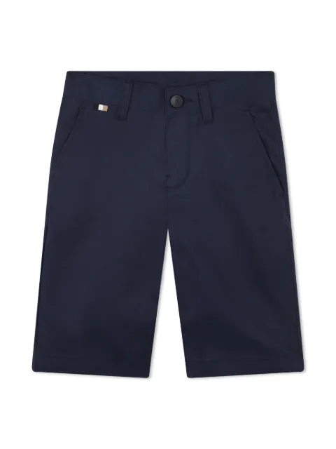 BOSS Kidswear stretch-cotton chino shorts