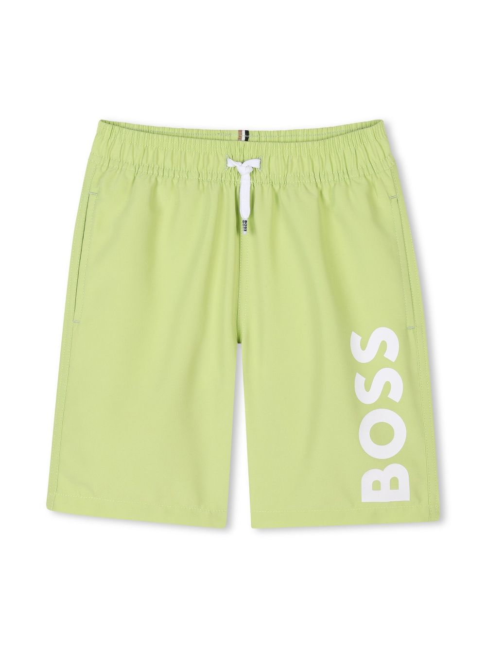 BOSS Kidswear logo-print swim shorts - Green