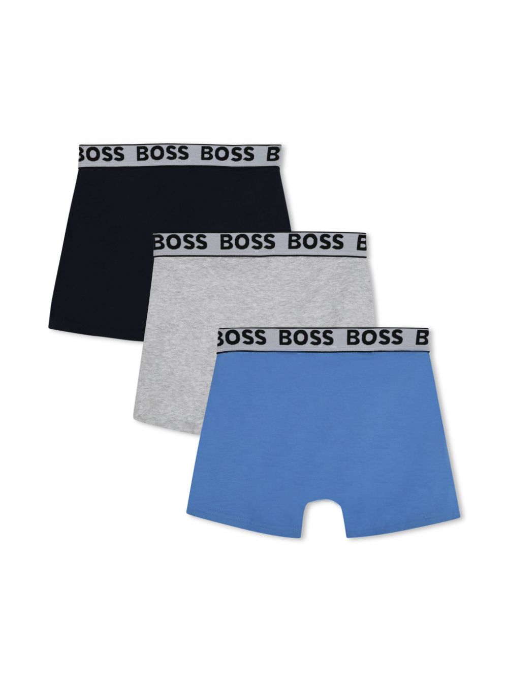 BOSS Kidswear Twee boxershorts - Blauw