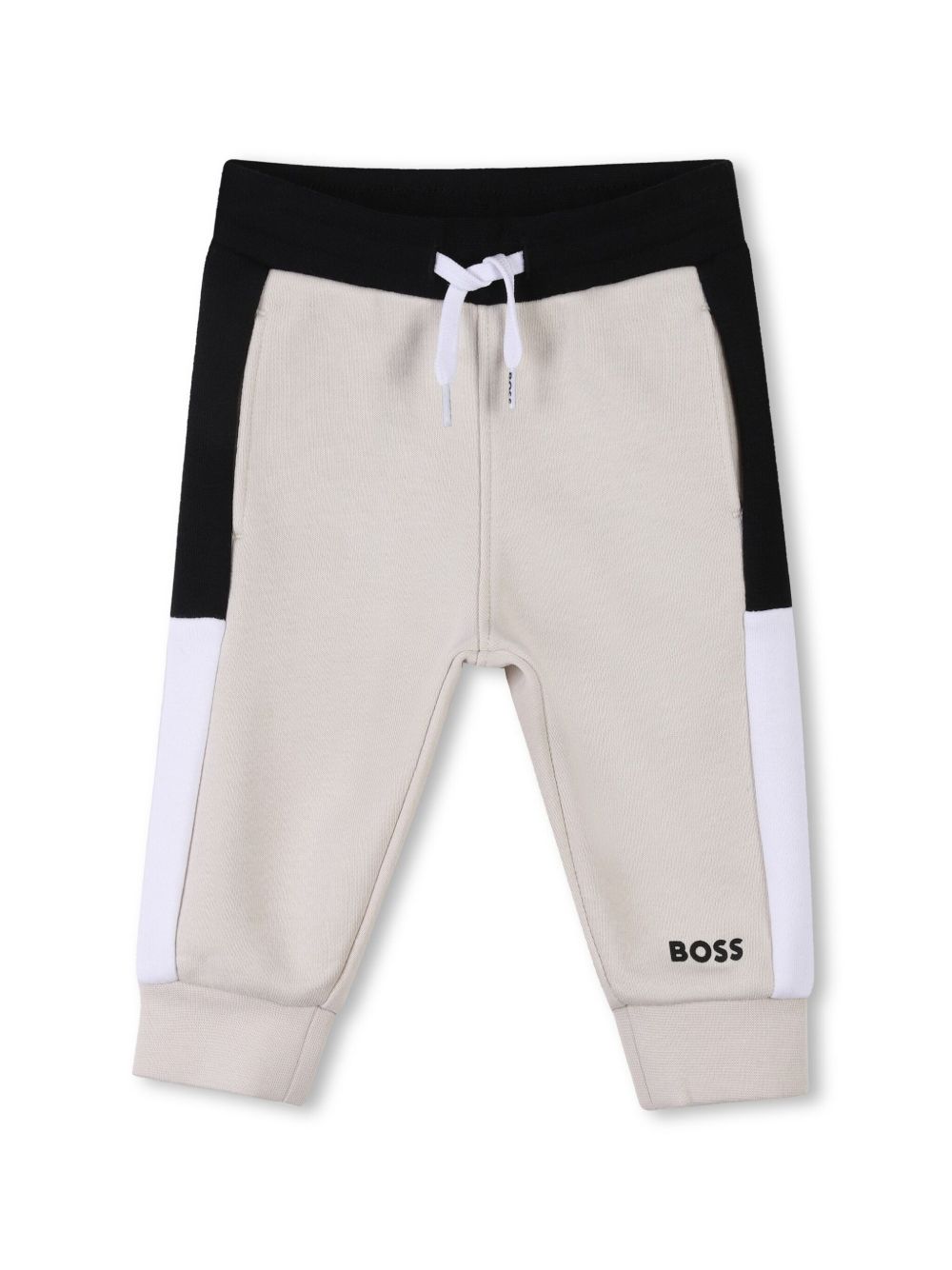 BOSS Kidswear colour-block track pants - Neutrals