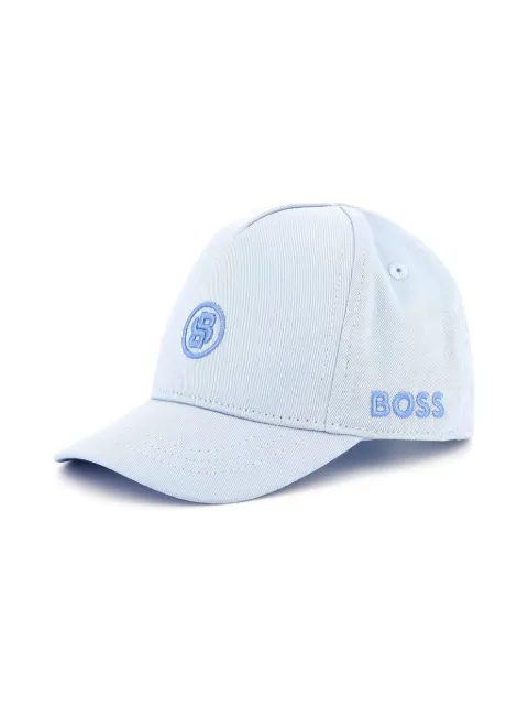 BOSS Kidswear logo-embroidered baseball cap