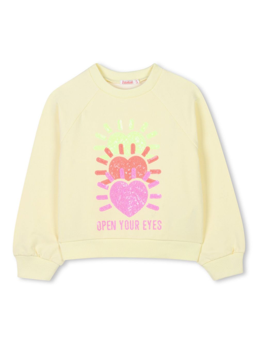 Billieblush graphic-print sweatshirt - Yellow