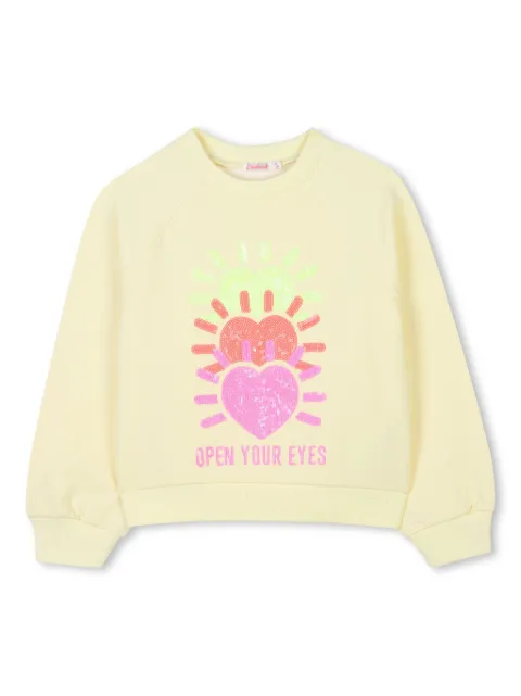 Billieblush graphic-print sweatshirt 