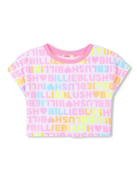 Billieblush logo-print T-shirt