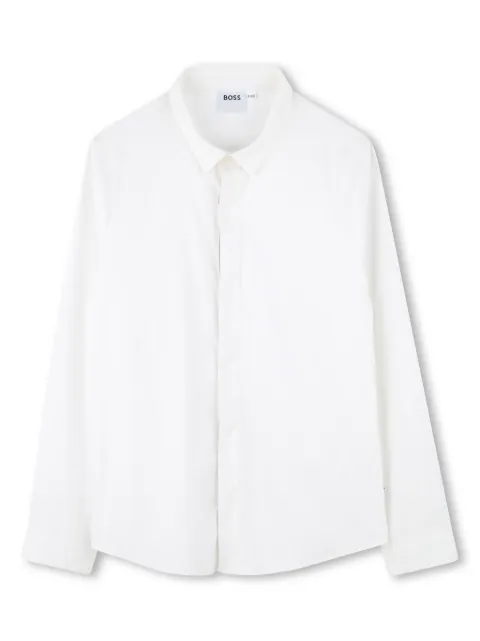 BOSS Kidswear long-sleeve buttoned shirt