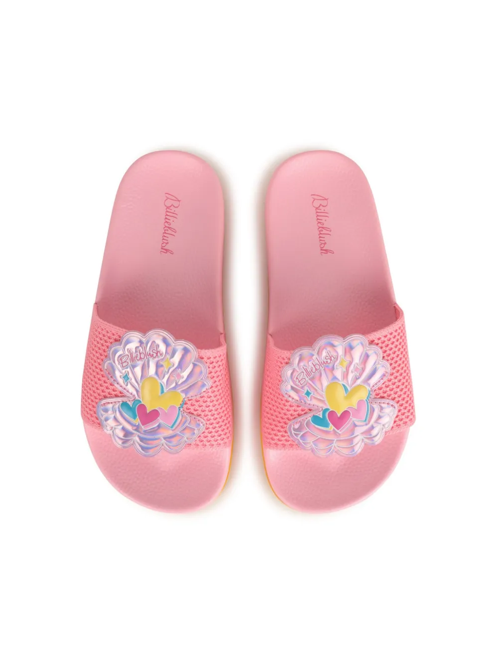 Billieblush appliqué open-toe sandals Pink