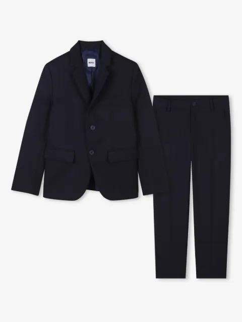BOSS Kidswear Terno 2 peças com abotoamento simples