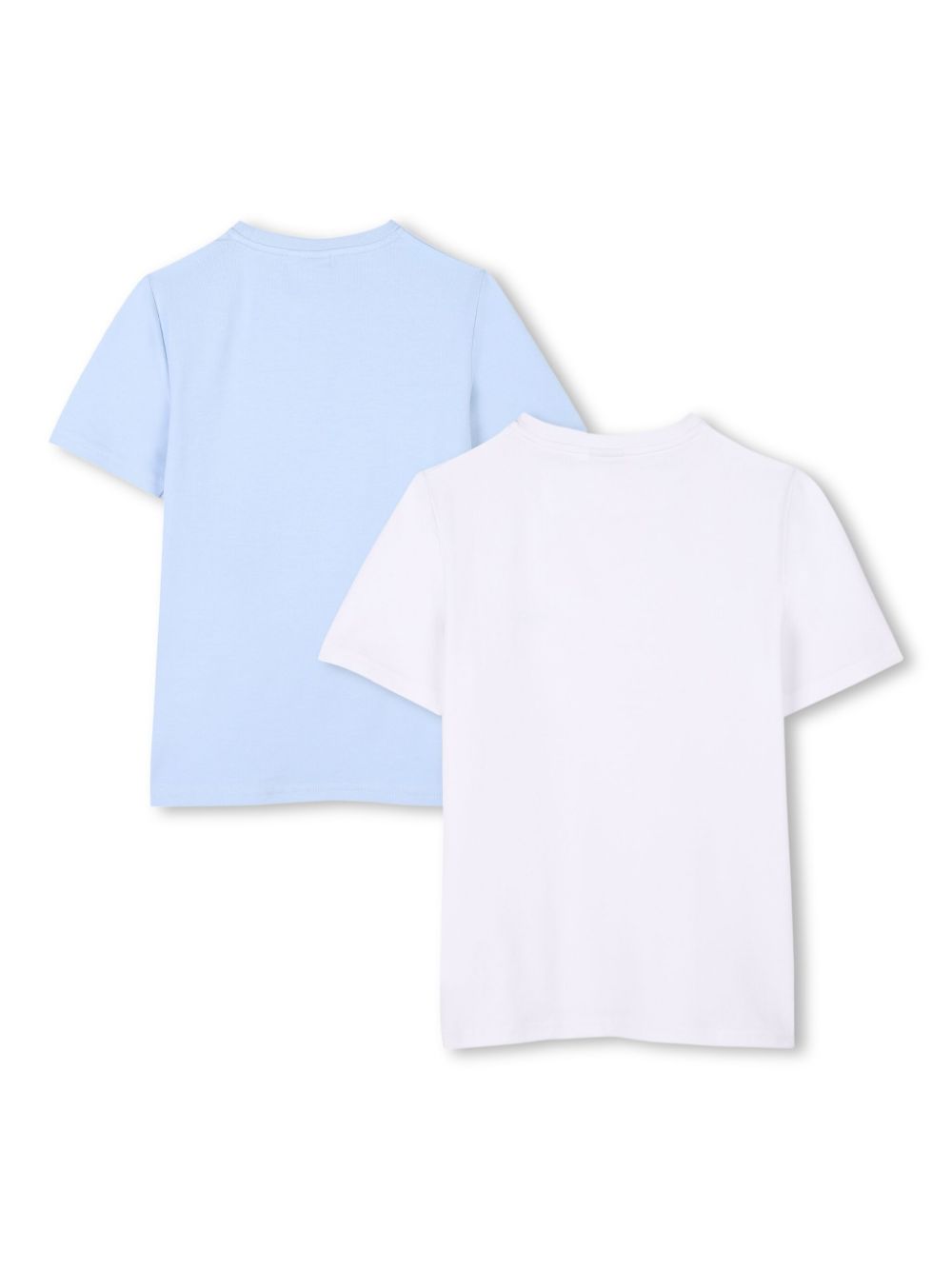 BOSS Kidswear T-shirt met logoprint - Blauw