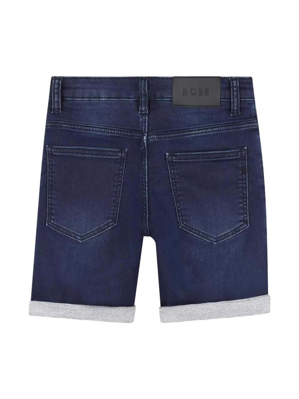 BOSS Kidswear Spijkershorts Blauw