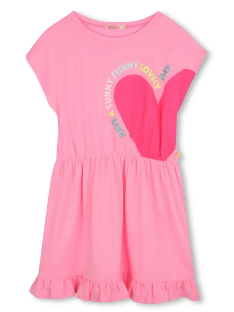 Billieblush vestido con estampado gráfico