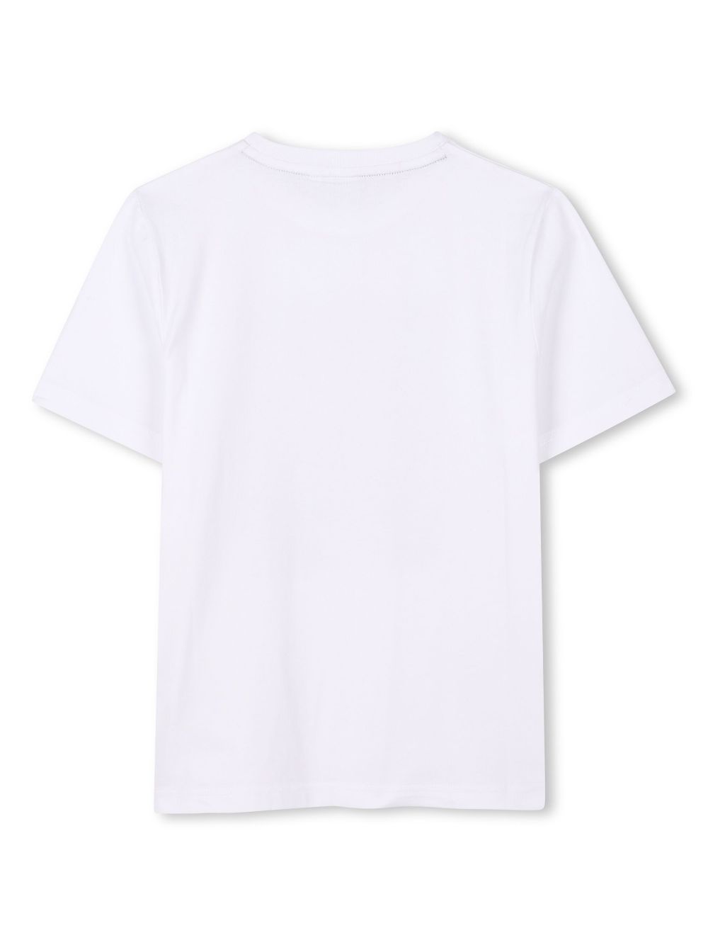 BOSS Kidswear T-shirt met logoprint - Wit