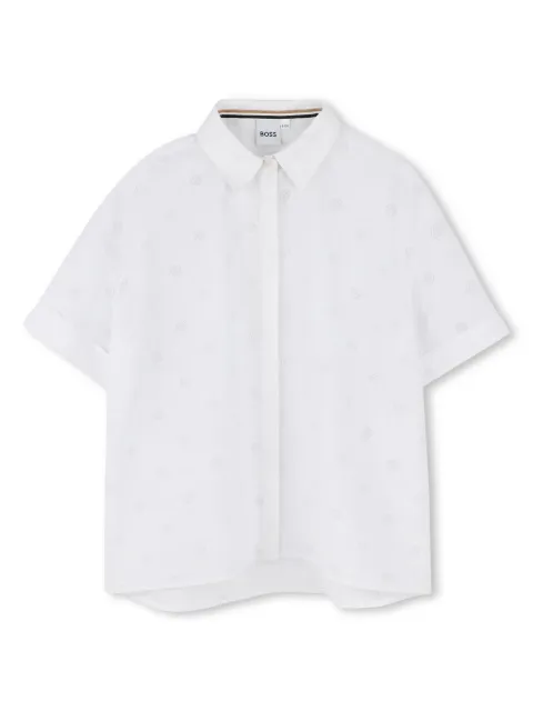 BOSS Kidswear short-sleeved shirt