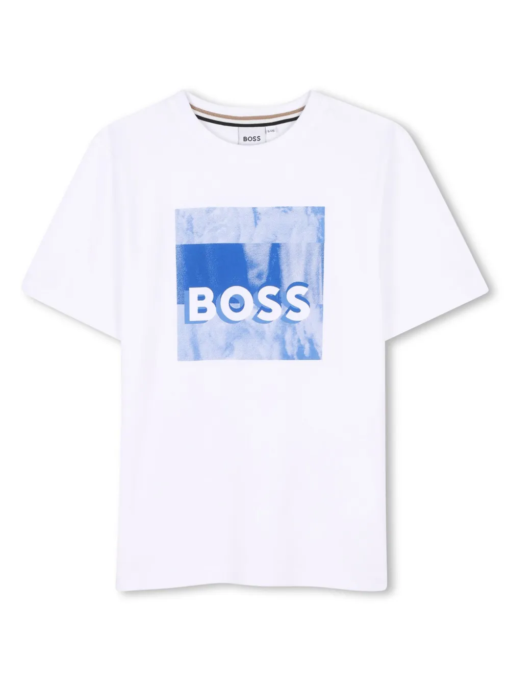 BOSSWEAR LOGO-PRINT COTTON T-SHIRT