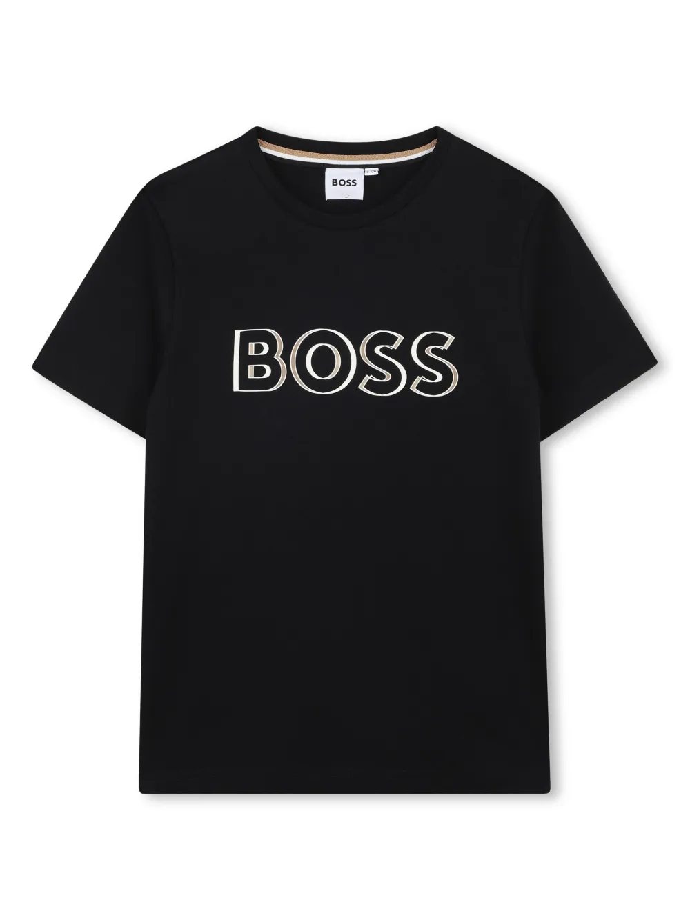 BOSS Kidswear T-shirt Zwart