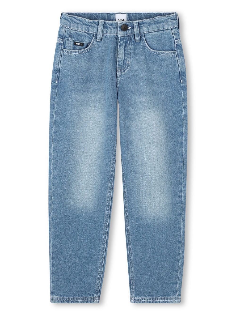 BOSS Kidswear straight-leg jeans - Blue