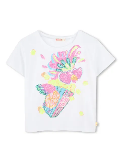 Billieblush sequin-embellished T-shirt