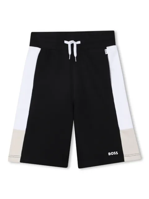BOSS Kidswear Shorts mit Logo-Print