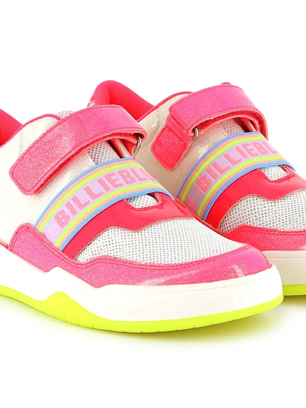 Billieblush Sneakers met logoband - Wit